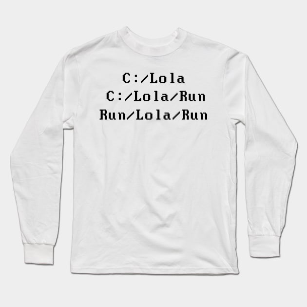 Run Lola Run Long Sleeve T-Shirt by GraphicBazaar